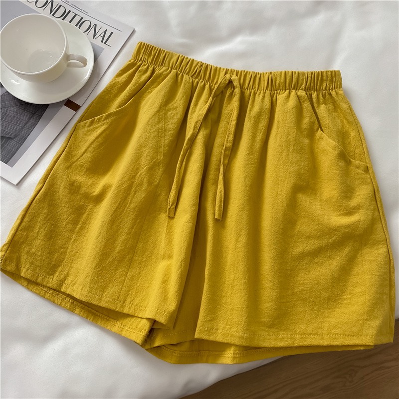 quần short nữ đũi xịn ảnh thật