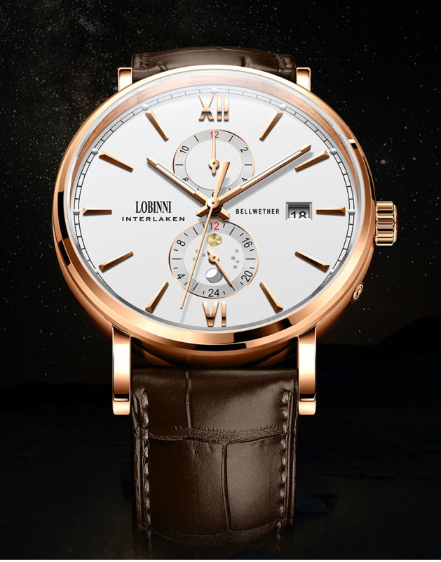 Đồng hồ nam chính hãng LOBINNI L1022-1 (Phiên Bản Hot Nhất Hè 2020)