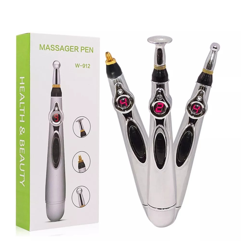 Bút Châm Cứu Xung Điện Massager Pen W-921 Gía Rẻ, Bút Dò Huyệt, Bút Massage Châm Cứu giãn gân, cứng cơ, tăng cường khí huyết.