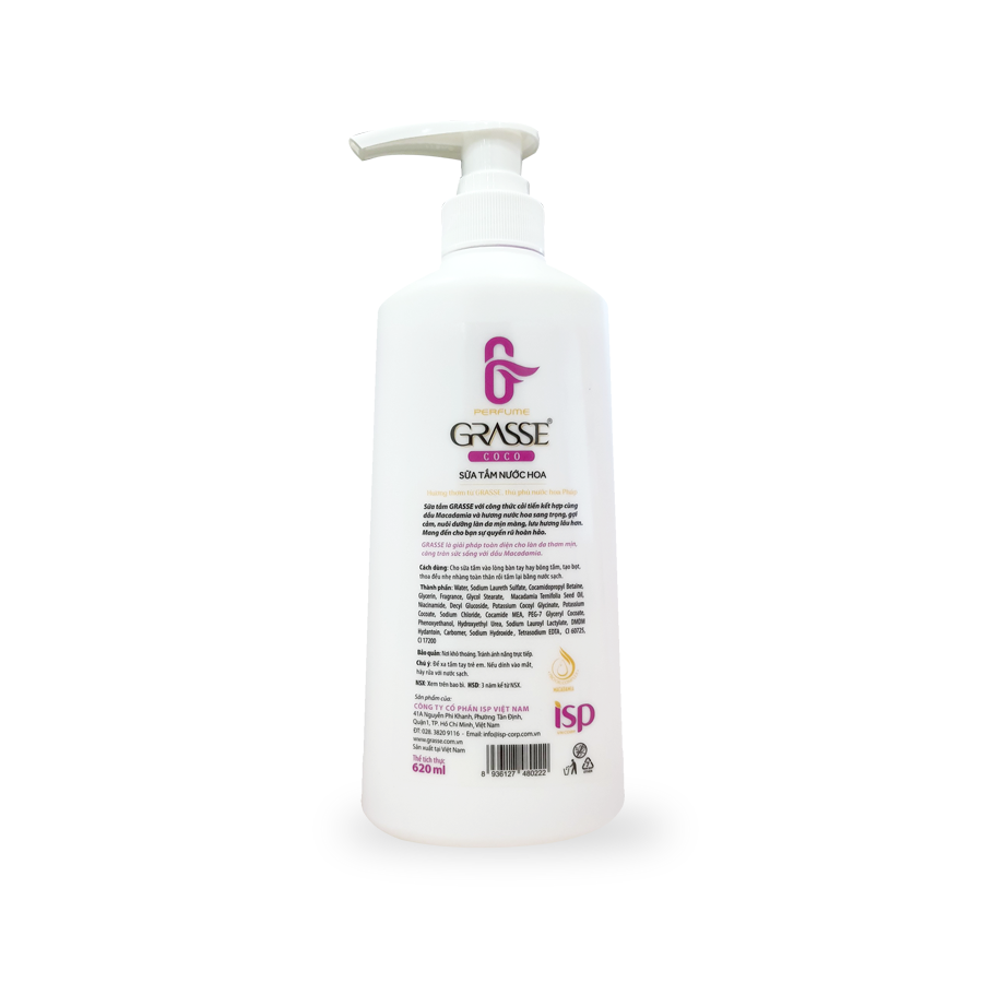 [GRASSE] - Sữa Tắm Nước Hoa 620ml (New)