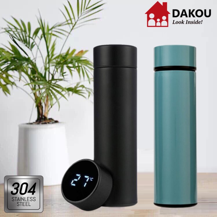 Bình giữ nhiệt Dakou đa năng tích hợp màn hình Led cảm ứng hiển thị nhiệt độ, Bình giữ nhiệt inox 304 an toàn cho sức khỏe