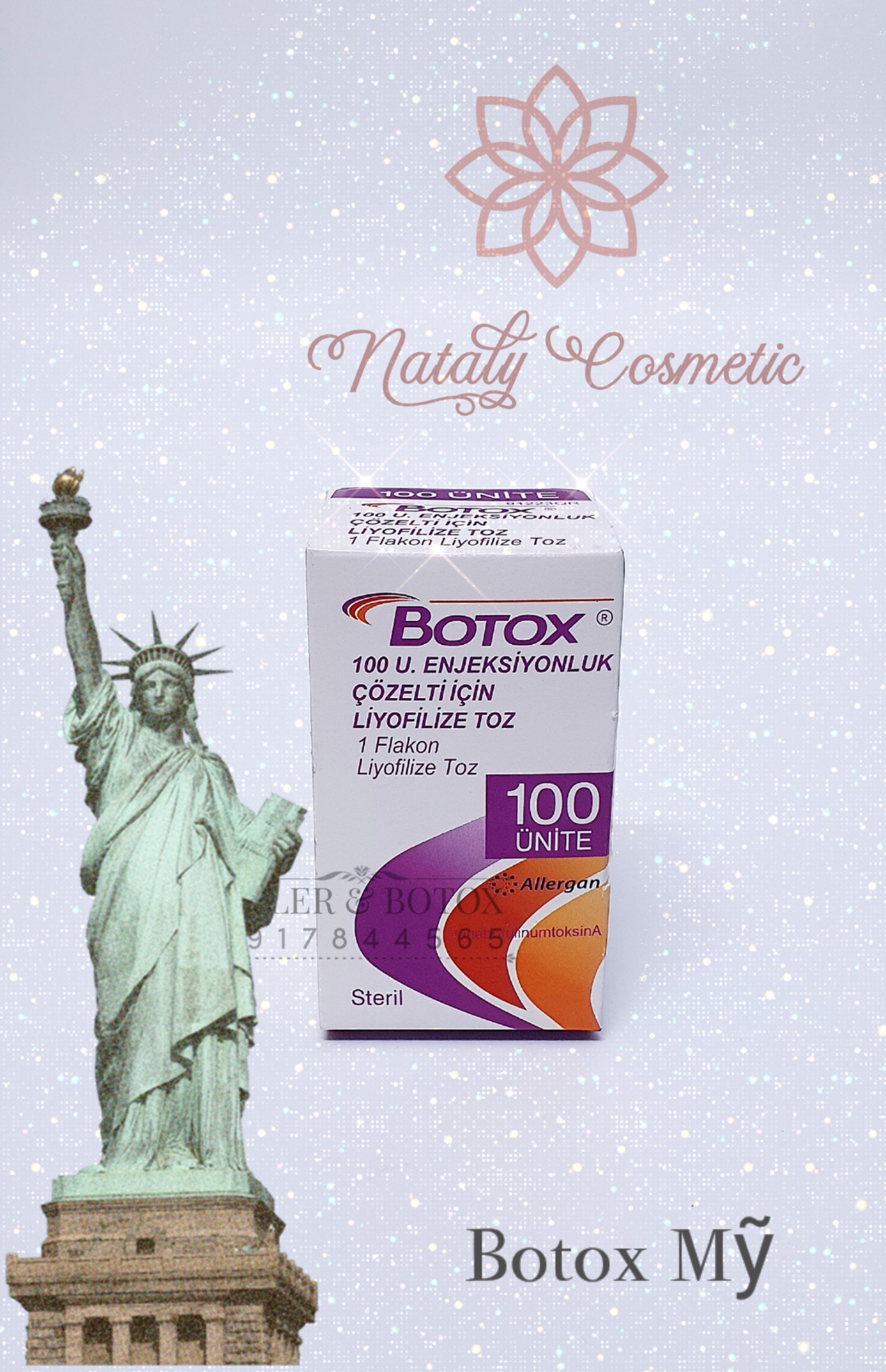 Botox Mý chuẩn mã UK