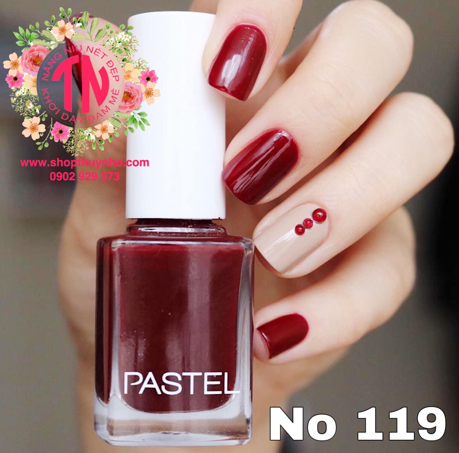 [HCM]Sơn thường móng tay Pastel sơn gel lạnh Pastel