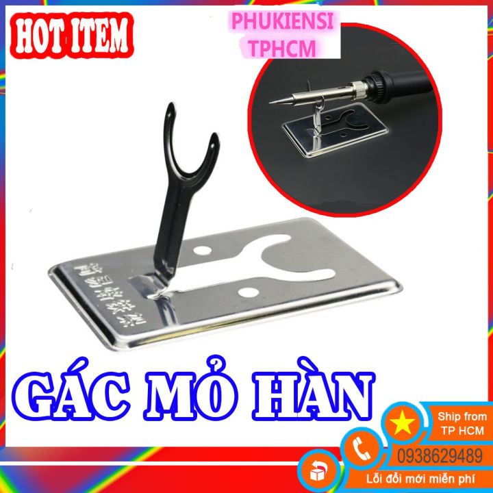 Đế gác mỏ hàn gang cao cấp