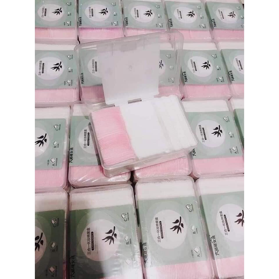 Bông Tẩy Trang Hộp 320 Miếng