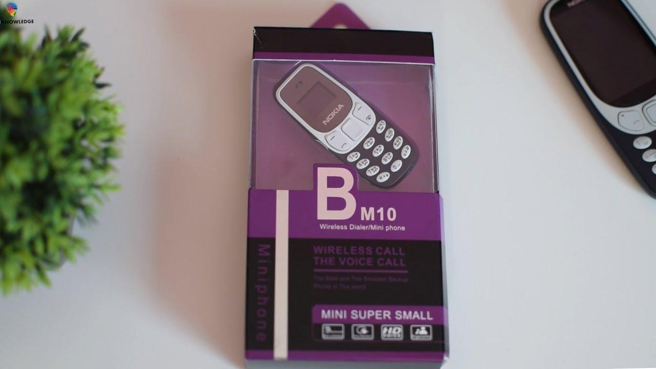 Điện Thoại Mini BM10 2 Sim 2 Sóng(mầu ngẫu nhiên)