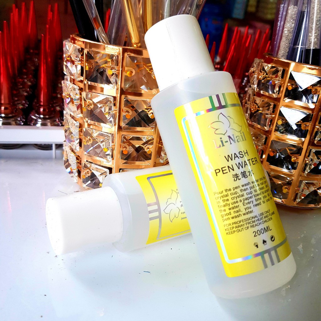 Nước lau g.el, nước rửa cọ linail