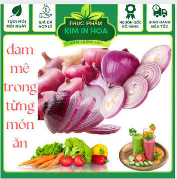 Hành Tím Khô Củ To Tròn Dễ Bóc Vỏ Thơm