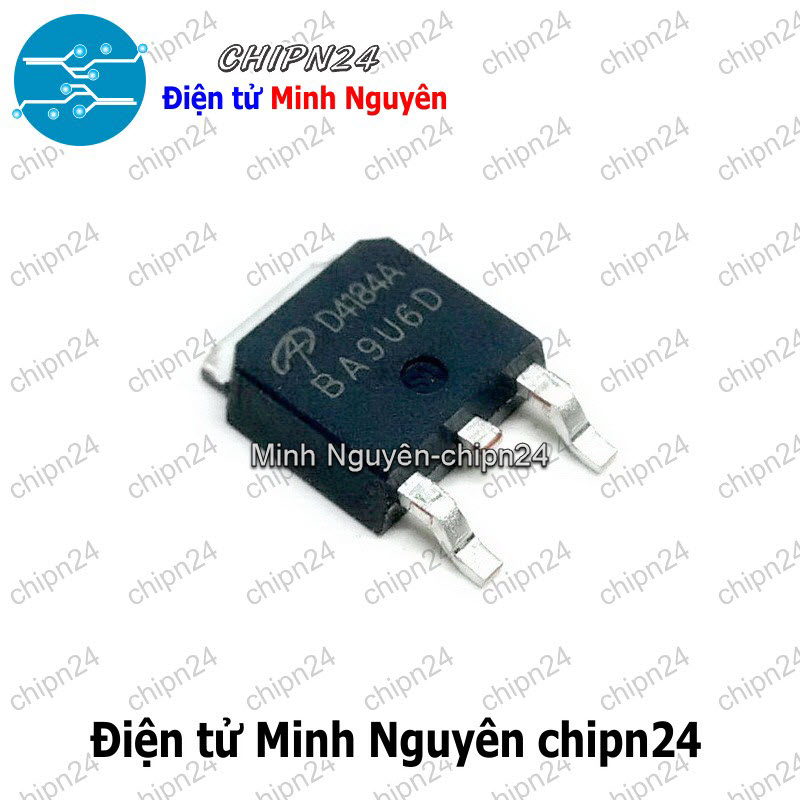 [2 con] (SOP) Mosfet Dán AOD4184 TO-252 Hàng Tốt 50A 40V Kênh N (SMD) (D4184 4184) - HH005794