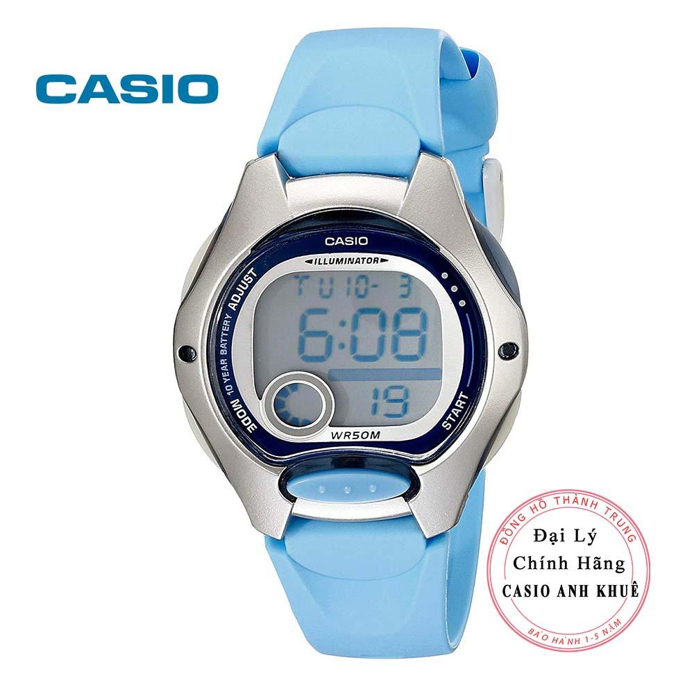Đồng Hồ Nữ Casio LW-200-2BVDF Dây Nhựa