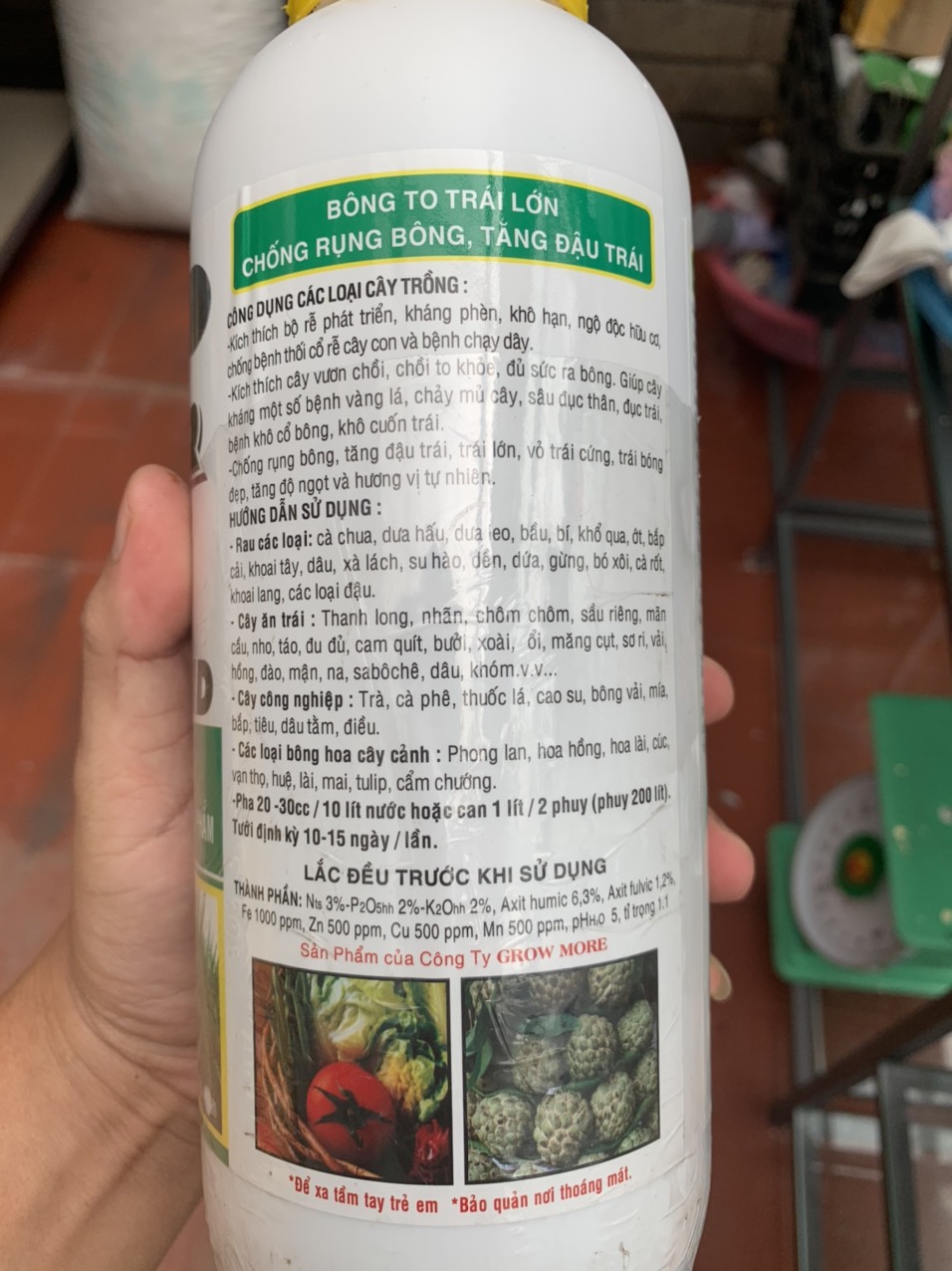 Phân bón lá HUMER H1 Humic Acid Soil Builder 322