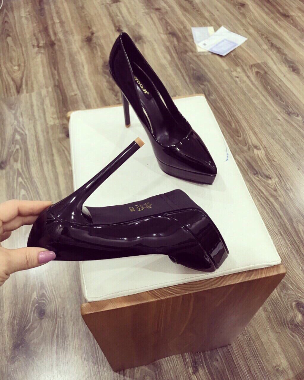Giầy cao góp đúp đế 12cm