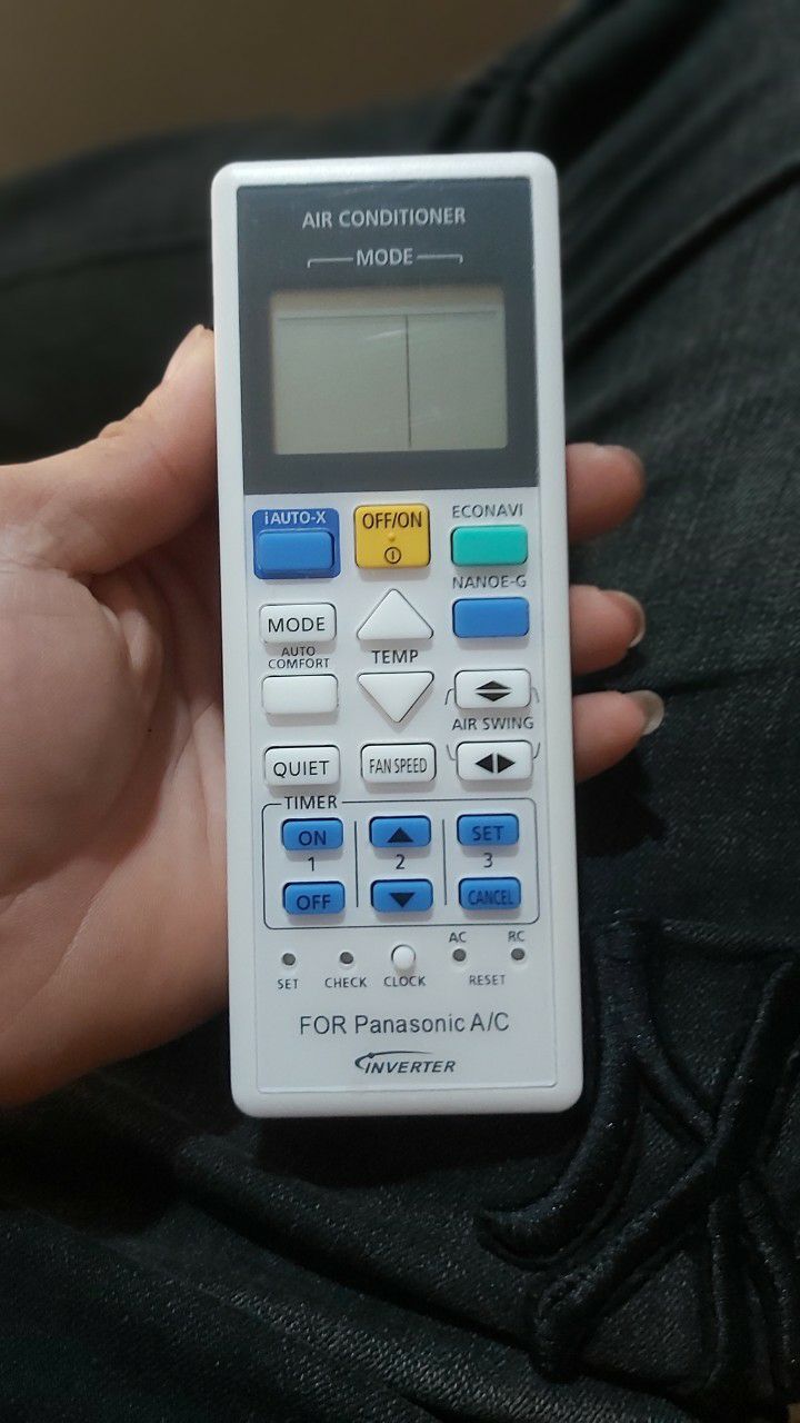 khiển điều hòa panasonic inveter 1 chiều