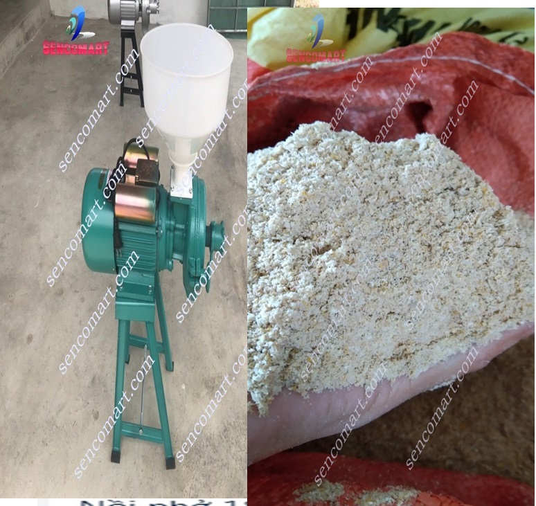 Máy nghiền mịn nghiền vỡ hạt ngô sắn lúa