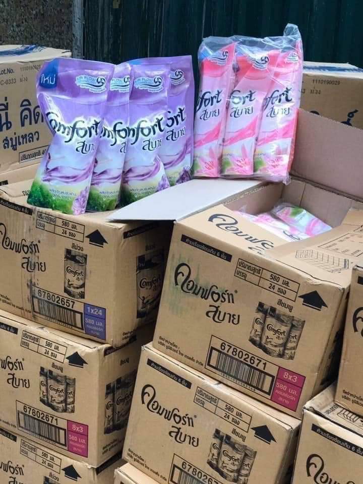 Set 3 bịch Nước xả vải Comfort Thái 580ml