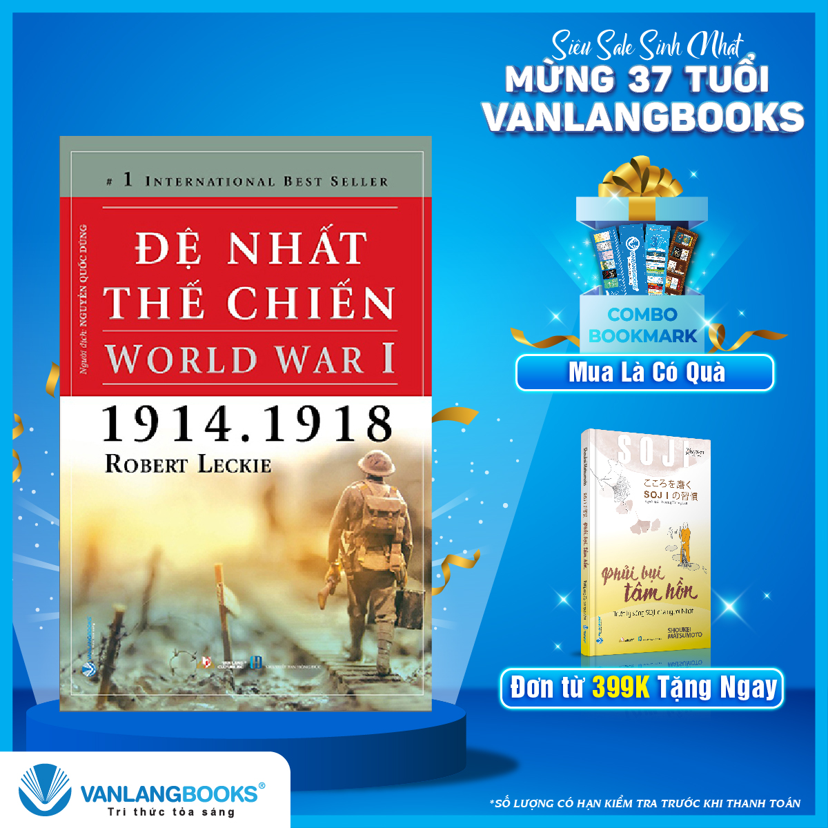 Sách - Đệ Nhất Thế Chiến -Vanlangbooks
