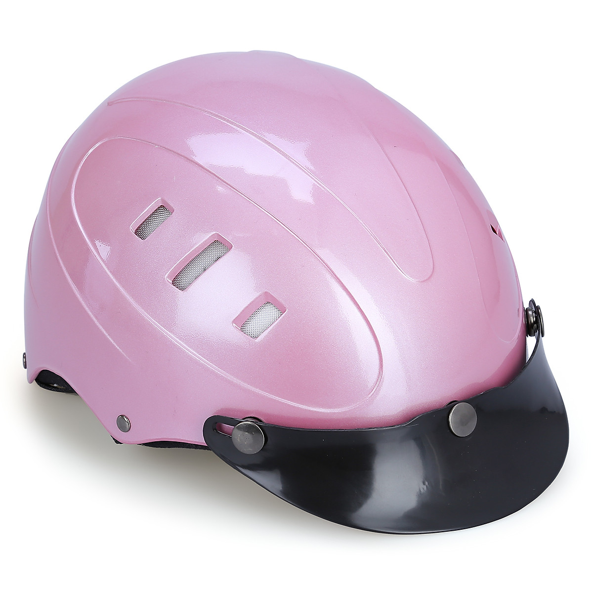 Mũ Bảo Hiểm Nửa Đầu Thời Trang Cao Cấp Protec Rosa An Toàn, Thoáng Mát - PROTEC HELMET