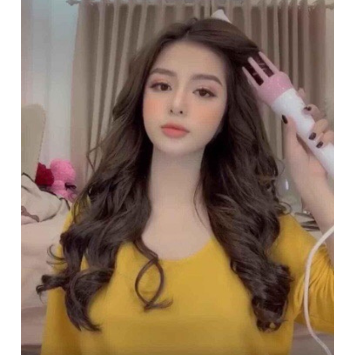 Máy uốn tóc xoăn xoay tự động 360 độ
