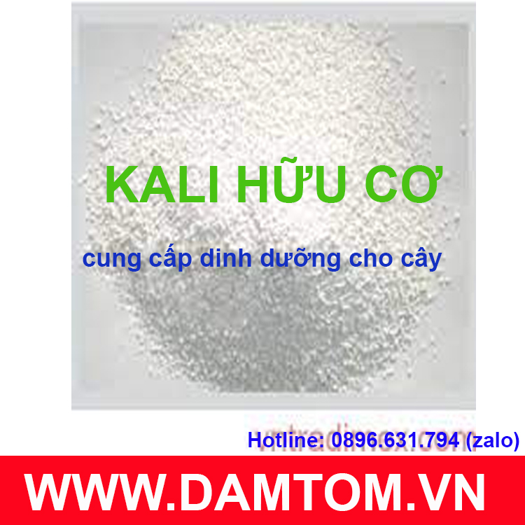 Phân bón Kali Cacbonat (K2CO3 - Kali hữu cơ) K2O = 68% - gói 1kg.