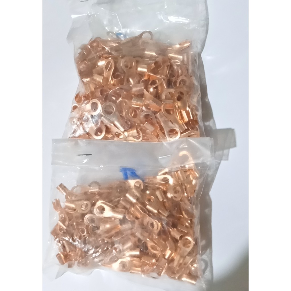 Đầu cos(cốt) đồng 3,4,5,6,8,10, 16 ( compo 10 cái)