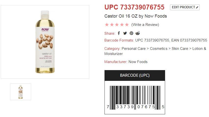[HCM]Dầu thầu dầu Solutions Castor Oil 16 fl oz (473 ml)