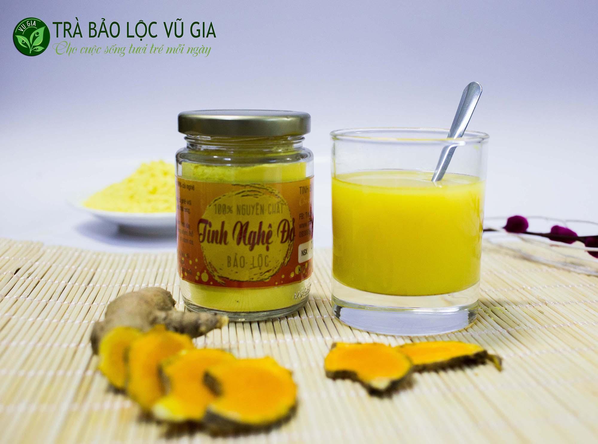 Combo 2 Tinh Bột Nghệ Đỏ Nguyên Chất Vũ Gia (100g/túi)