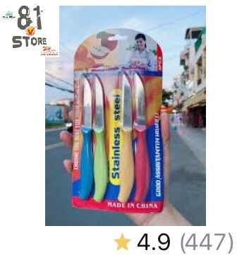 4 mini Blister kits knife, paring knife fruits mini super sharp, paring knife pruning fruit, blister knife kitchen