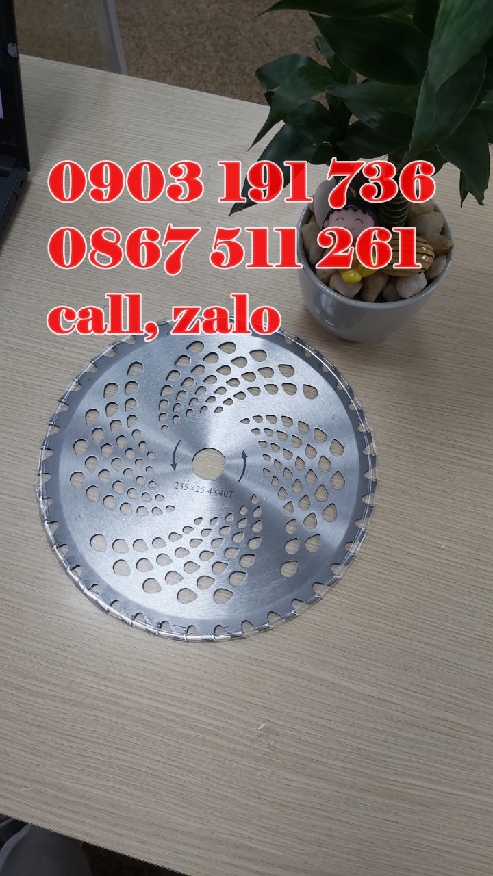 Lưỡi cắt cỏ tròn răng cưa siêu sắc bén