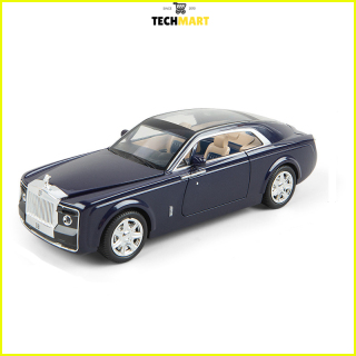 Xe mô hình siêu xe Rolls Royce Sweptail tỉ lệ 1 24 XLG màu Đen tím than thumbnail