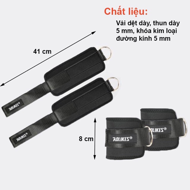 Quấn Cổ Chân Hỗ Trợ Tập Gym  Aolikes