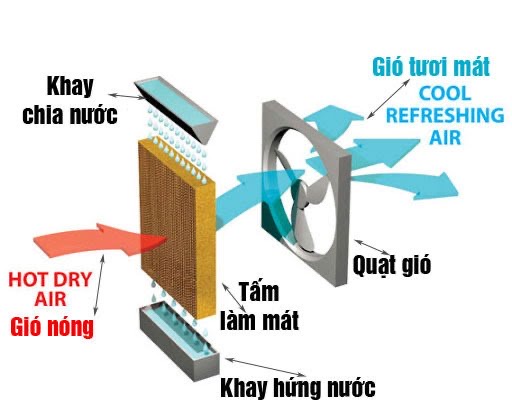 QUẠT HƠI NƯỚC KASUTO 6000A