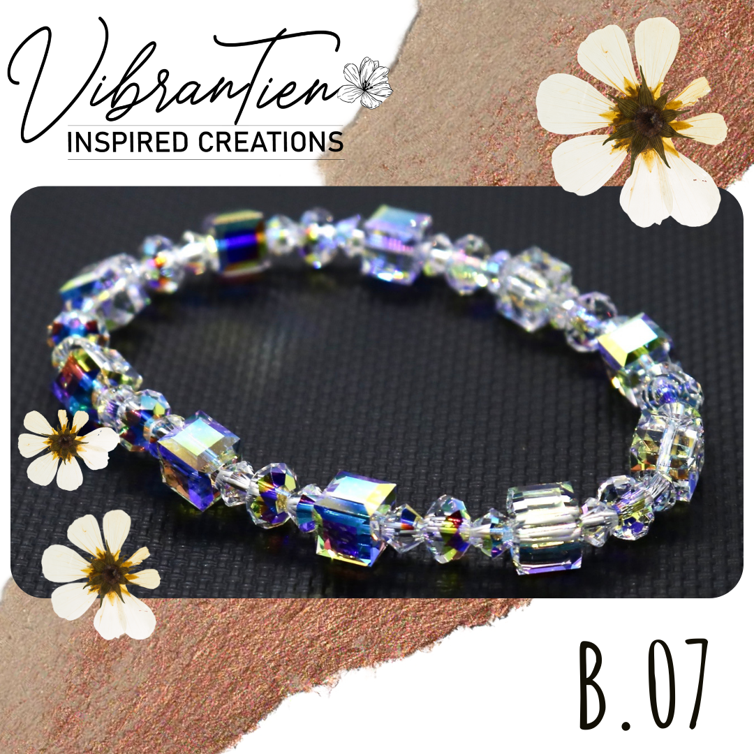 Vòng tay pha lê Swarovski handmade B.07