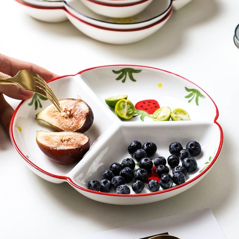 Set ăn sáng 3 món/ khay ăn dặm cho bé