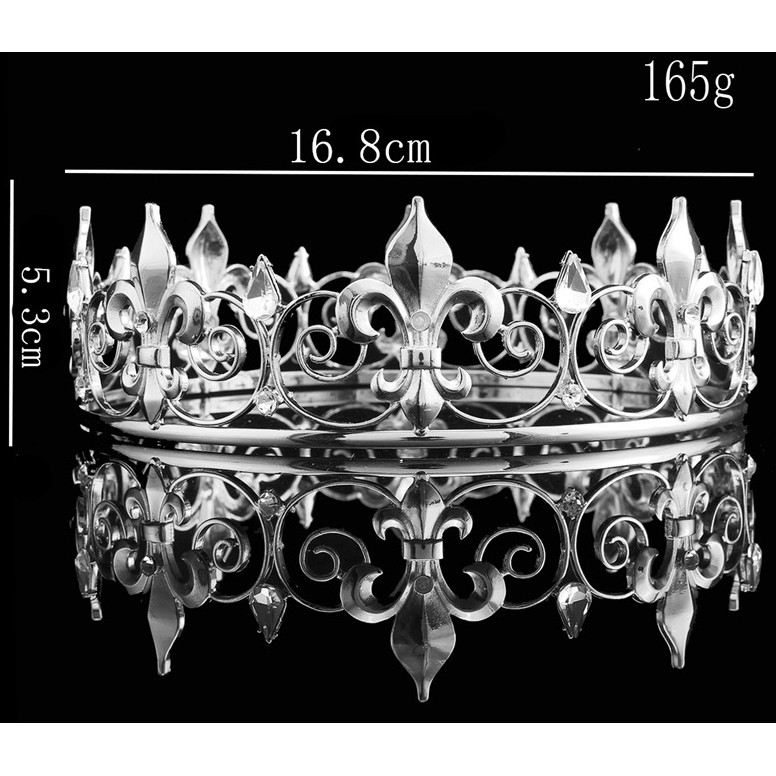 [HCM]Vương miện nam -phụ kiện cưới Giang