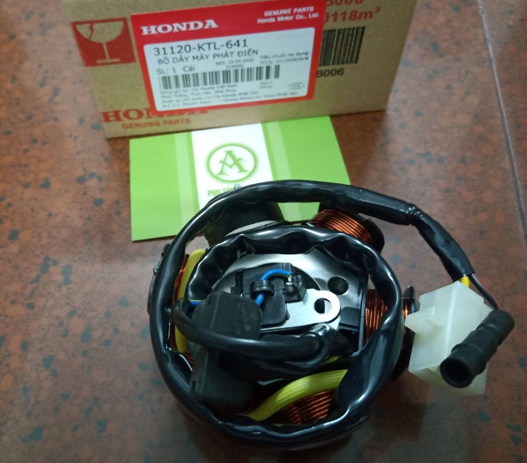Cuộn lửa xe máy Wave / Wave RS [ 6 cục ] Honda loại 1