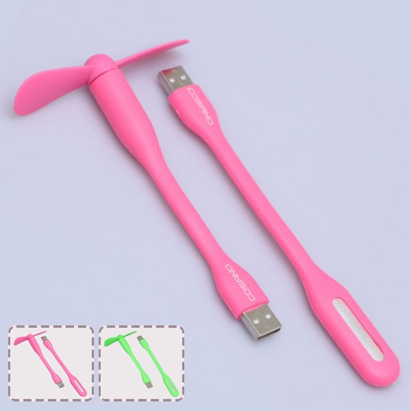 COMBO ĐÈN LED VÀ QUẠT USB VỪA MÁT VỪA SÁNG