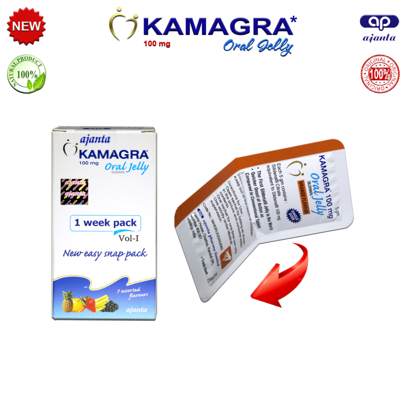 Kamagra Oral Jelly 7 Gói cao cấp