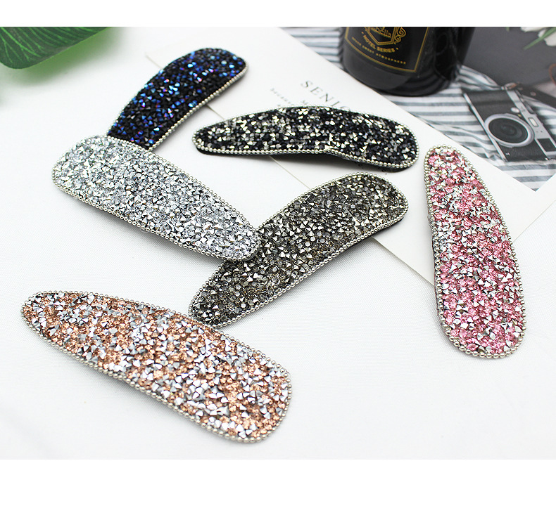 Kẹp tóc lấp lánh sang chảnh hình giọt nước KAH67