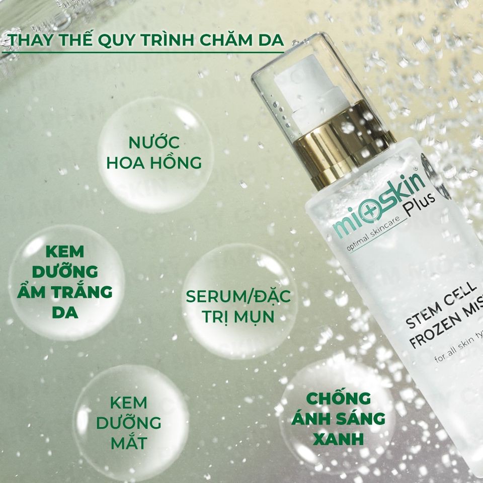 Xịt dưỡng Mioskin Plus te bào goc