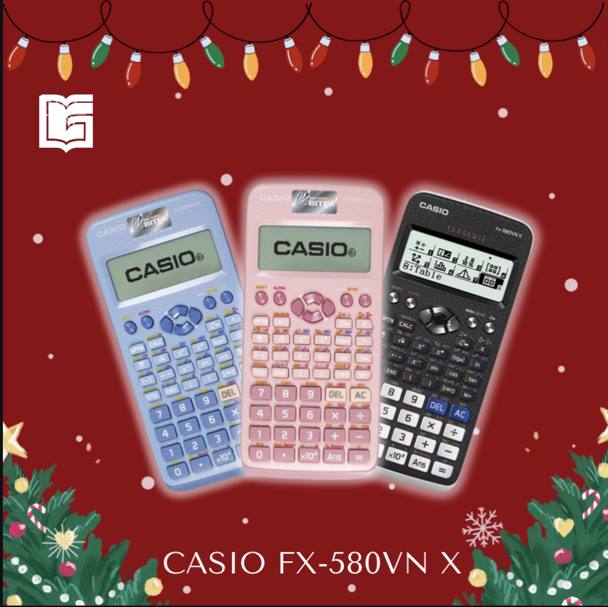 Máy Tính Khoa Học Casio FX-580VN X [ Sản phẩm chính hãng ]