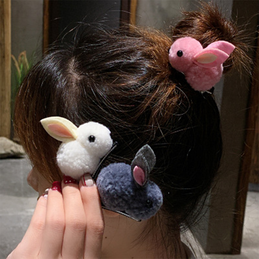 Dây Buộc Tóc, Kẹp Tóc Hình Thỏ Cute Giá Rẻ