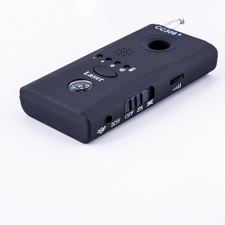 Máy phát hiện nghe lén, định vị, camera quay lén CC308+