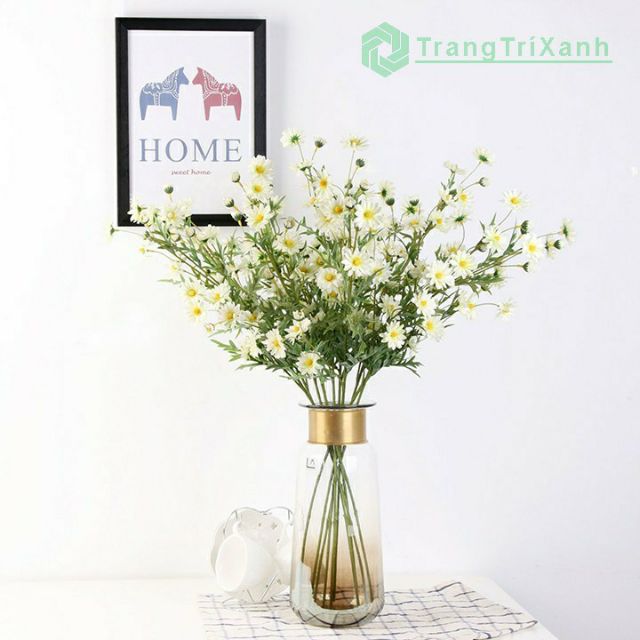 Hoa giả - cúc họa mi cành dài 70cm