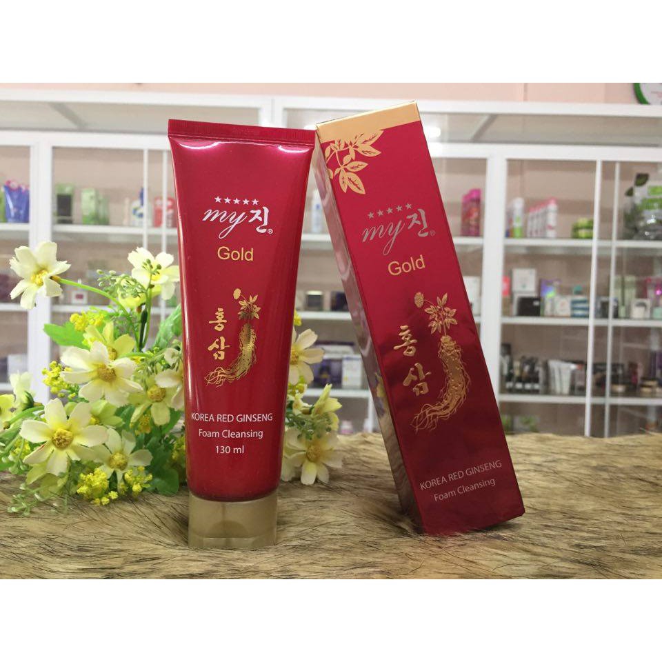 SỮA RỬA MẶT NHÂN SÂM ĐỎ MY GOLD - TEPLIS Cosmetics