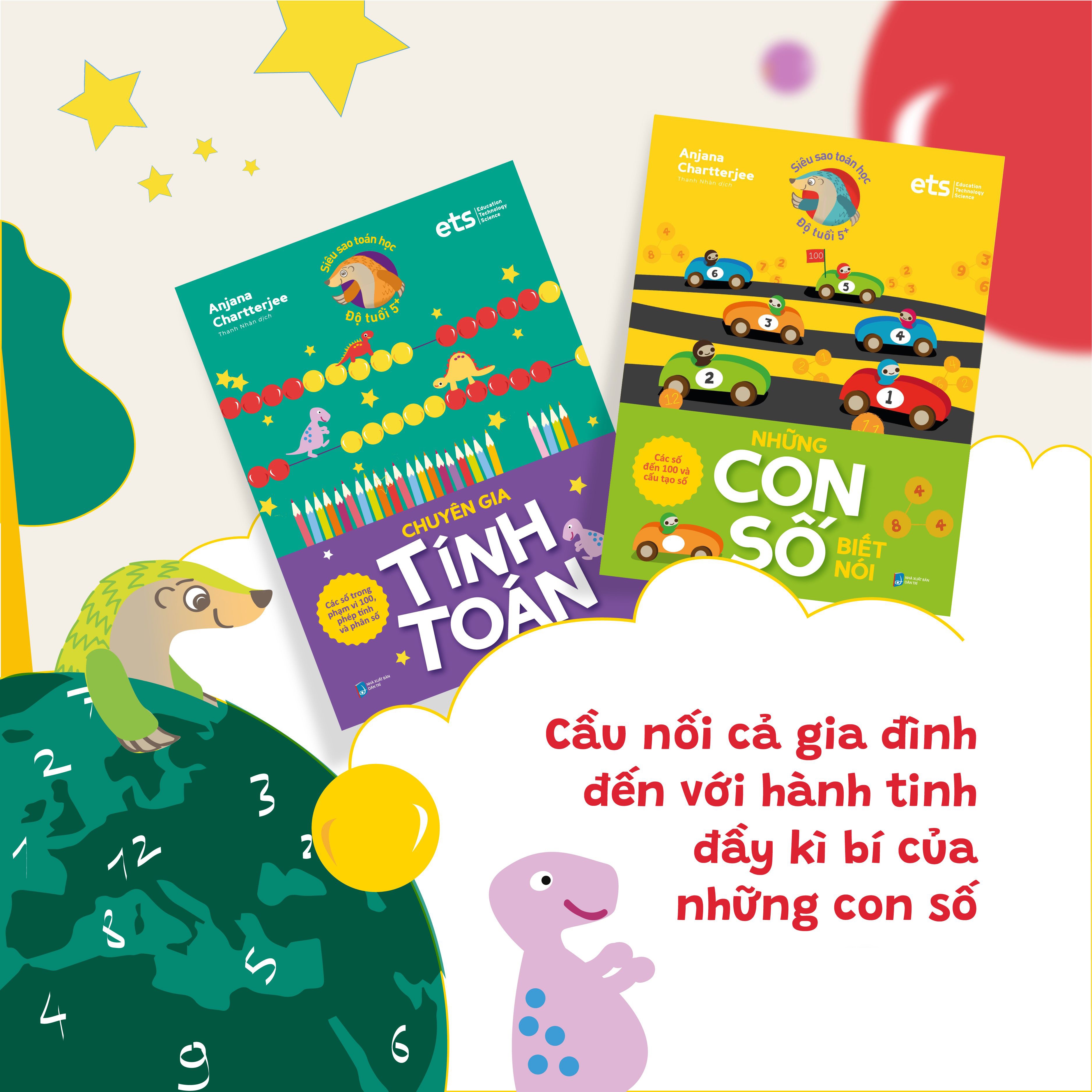 Sách - Bộ Siêu Sao Toán Học (4 Cuốn)