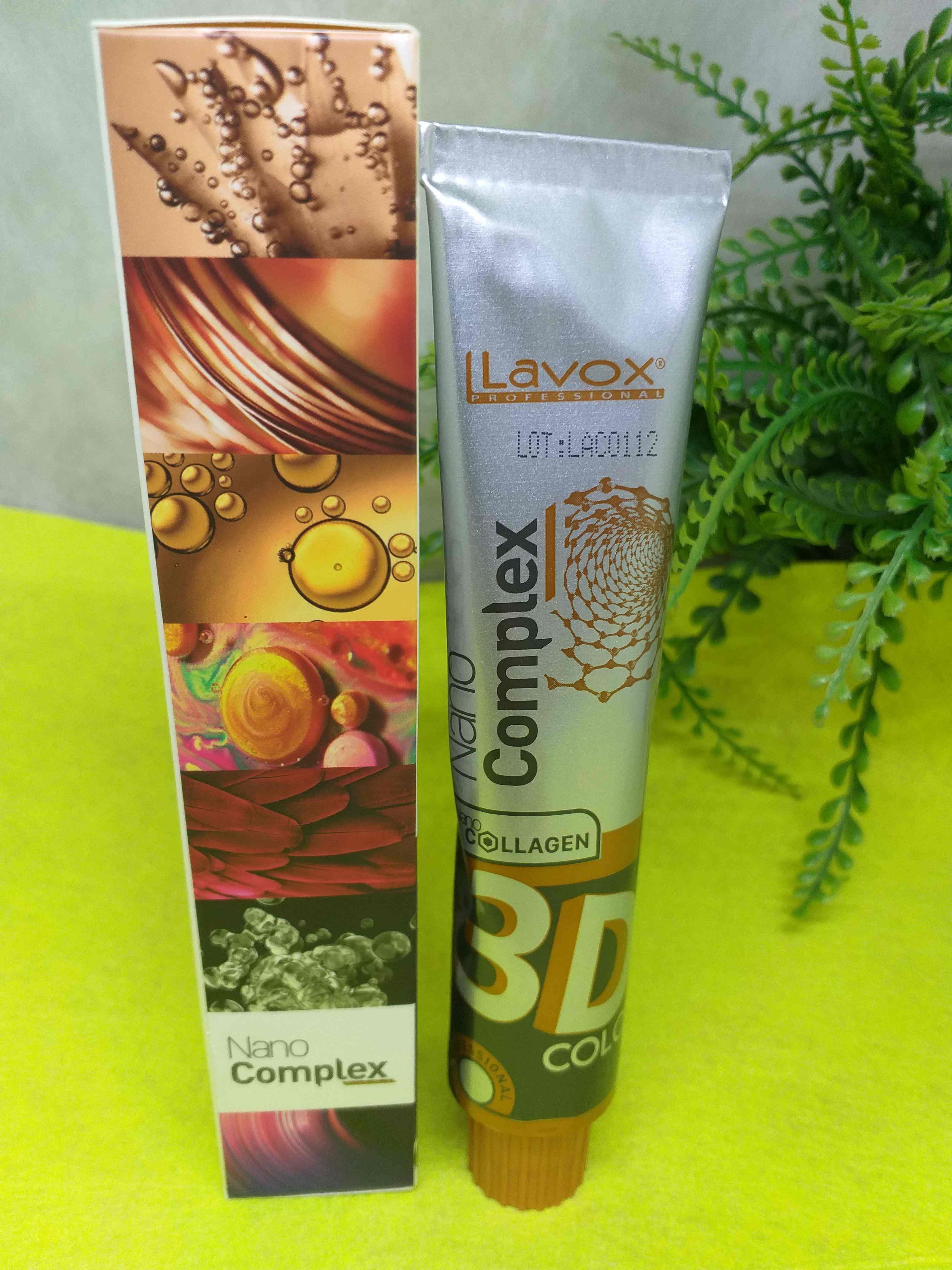 [HCM]Combo kem nhuộm tóc & Oxy  Lavox Nano Complex 100ml ( 2 x 100 ml )