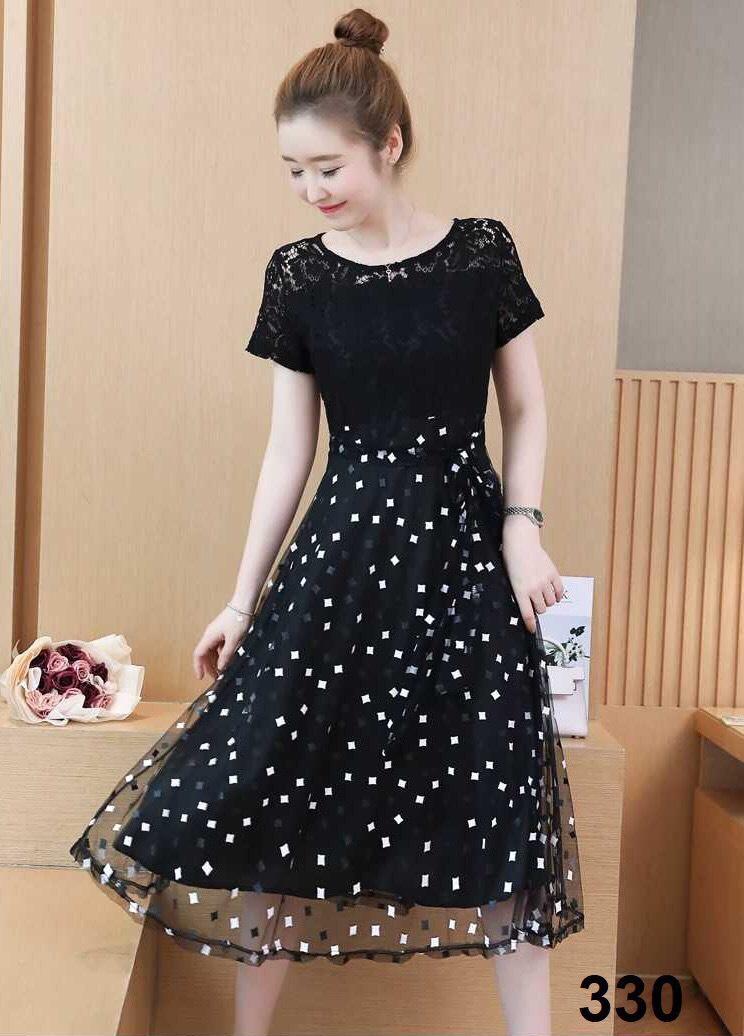 [HCM]ĐẦM XÒE PHỐI REN LƯỚI CHO CÁC NÀNG