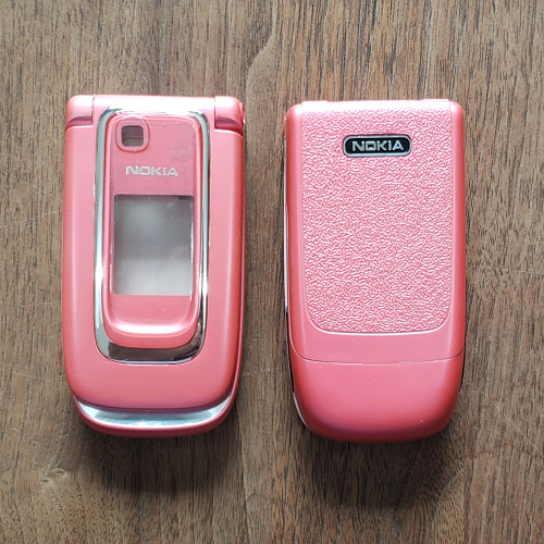 Vỏ nokia 6131 có sườn - không phím