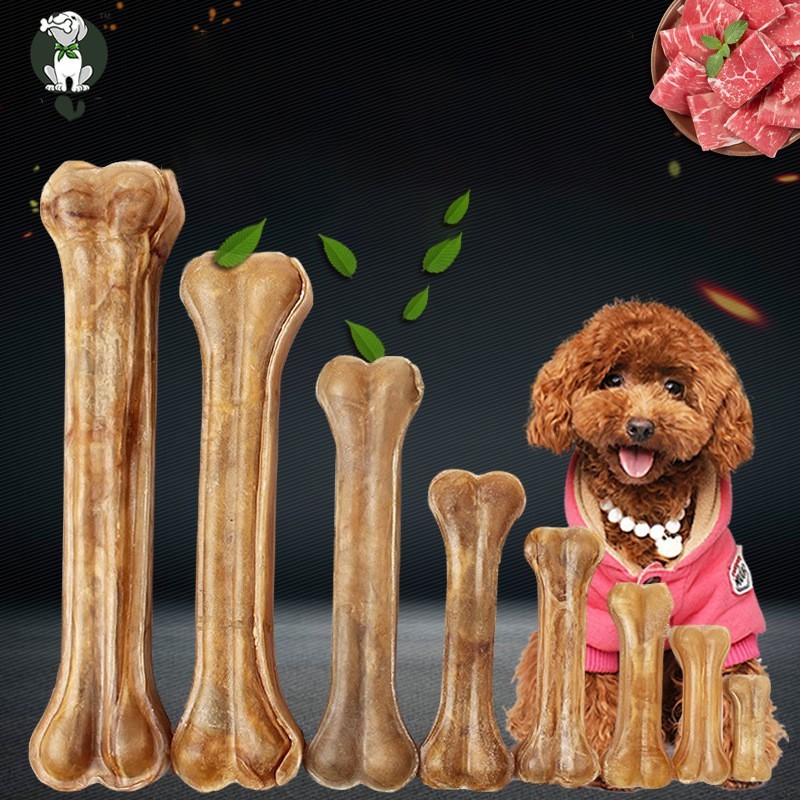 Xương Gặm Cho Chó - Xương Da Bò Bổ Sung Canxi Cho Chó