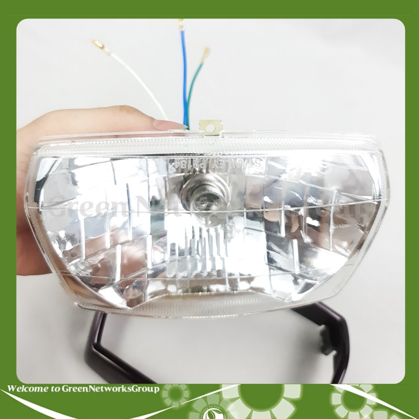 [HCM]Chóa đèn pha bóng Halogen cho xe Dream Đầu Bằng Greennetworks